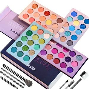 Beauty Glazed Matte And Shimmer Multicolor Eyeshadow 60 Colour